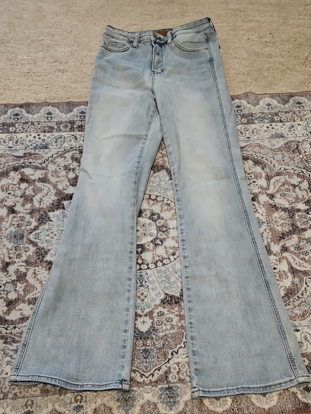 Judy Blue Light Wash Flare Jeans